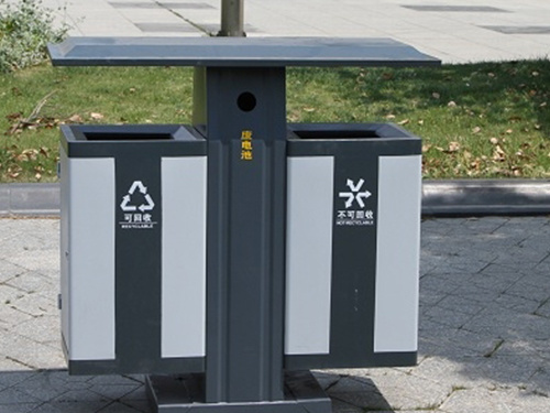 戶外(wài)垃圾桶的(de)組成部分(fēn)